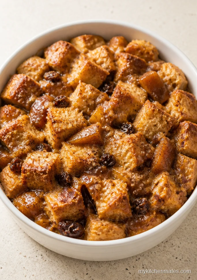 Apple Butter Bread Pudding