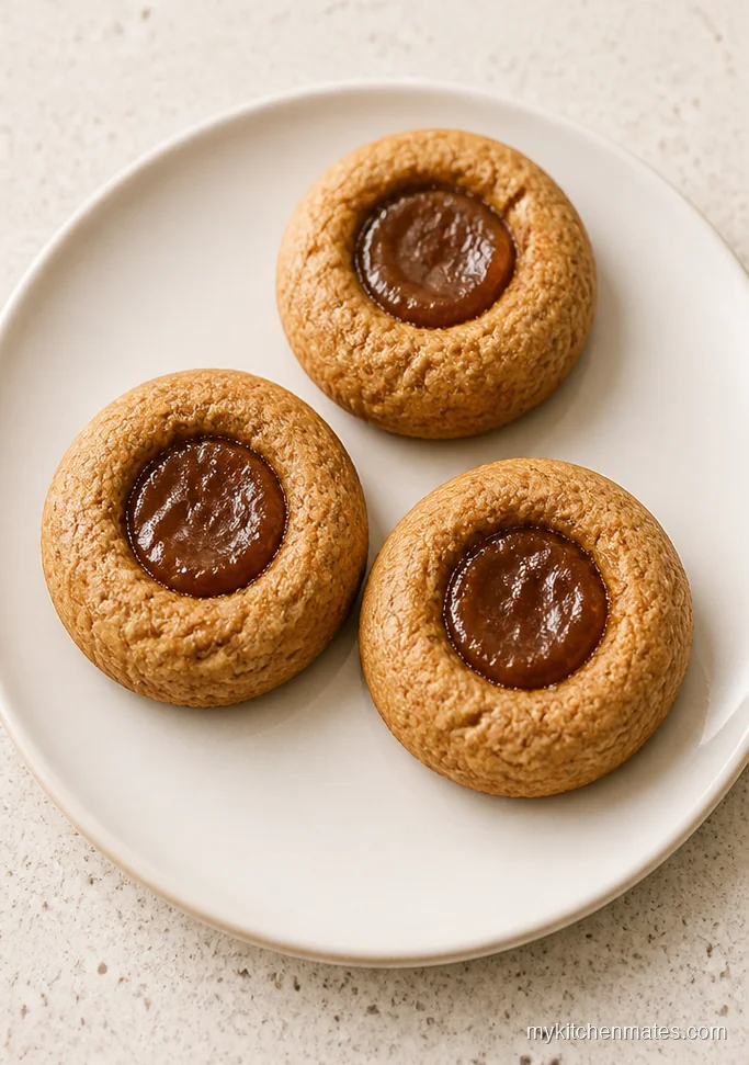Apple Butter Thumbprint Cookies