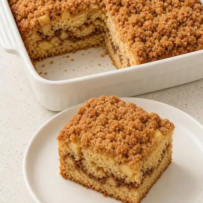 Apple Cinnamon Coffee Cake with Crumb Topping Apple Cinnamon Coffee Cake