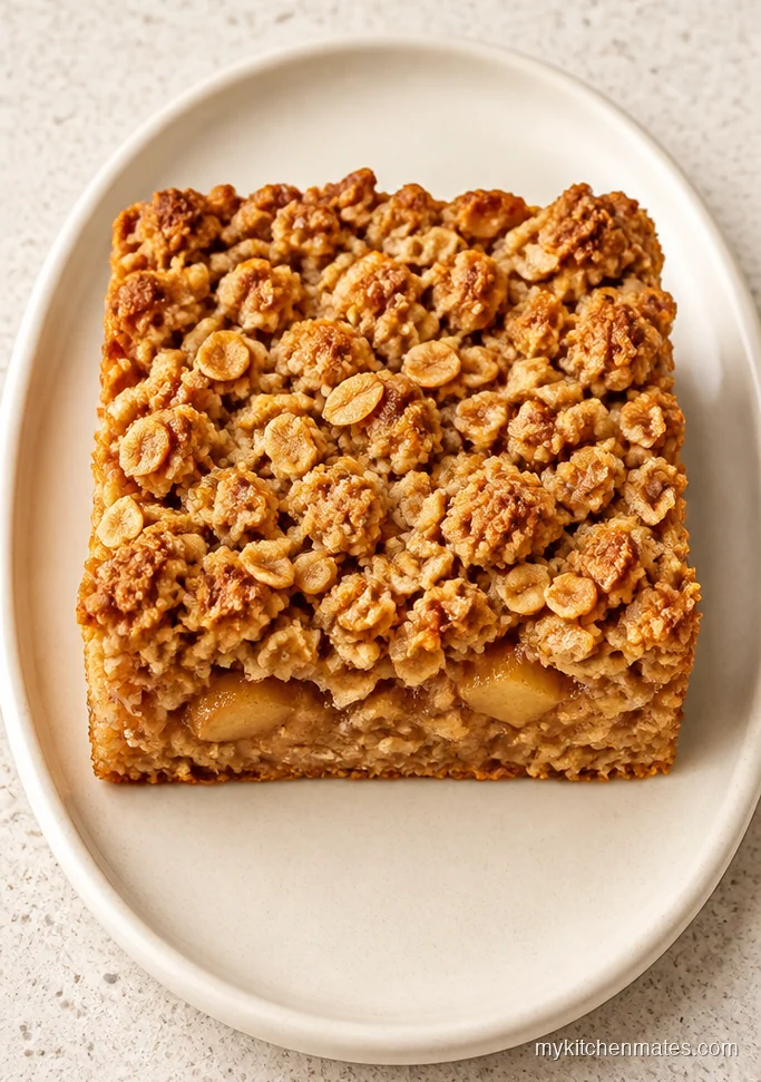 12 Baked Apple Oatmeal Recipes Worth Turning the Oven On For Apple Crisp Baked Oatmeal with Oat Streusel