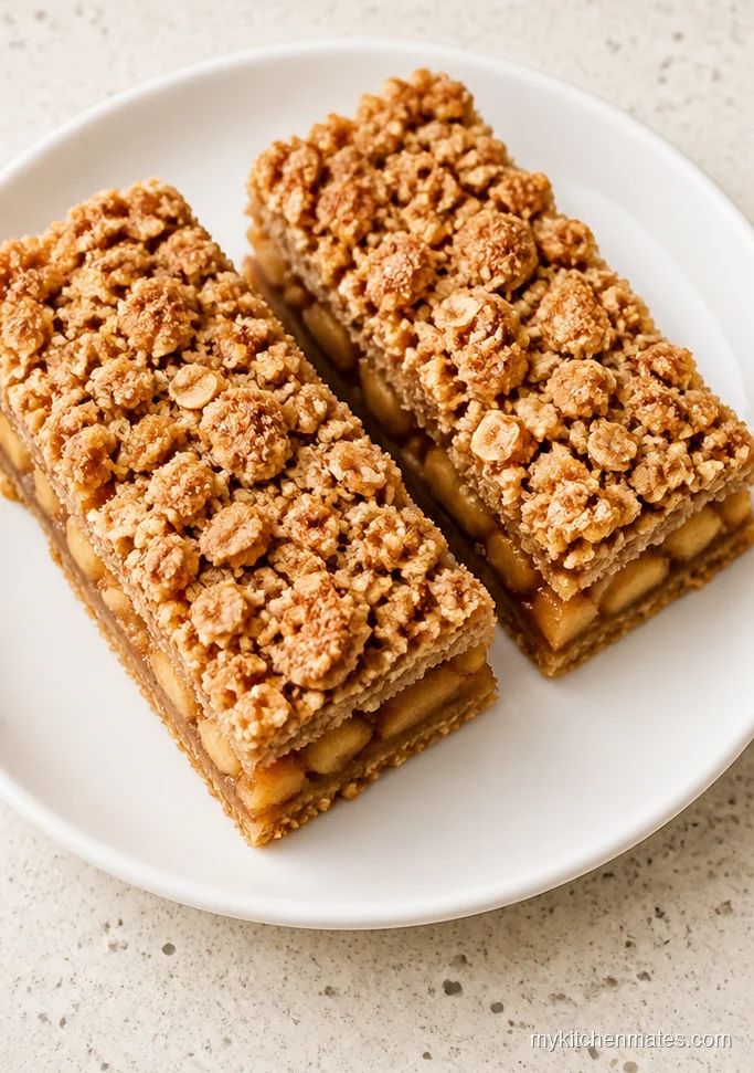 13 Gluten Free Apple Recipes for Cozy Autumn Baking Apple Crumble Breakfast Bars