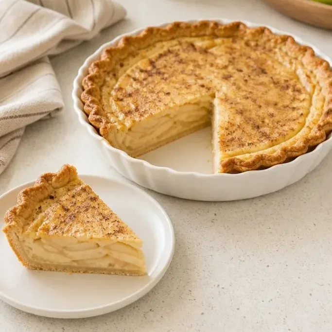 Apple Custard Pie