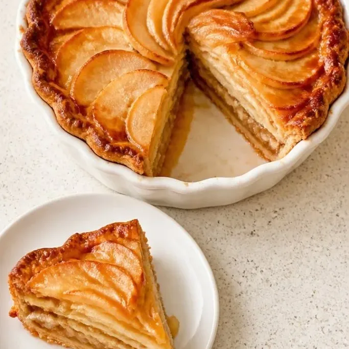 Apple Pear Pie with a Flaky Butter Crust Apple Pear Pie