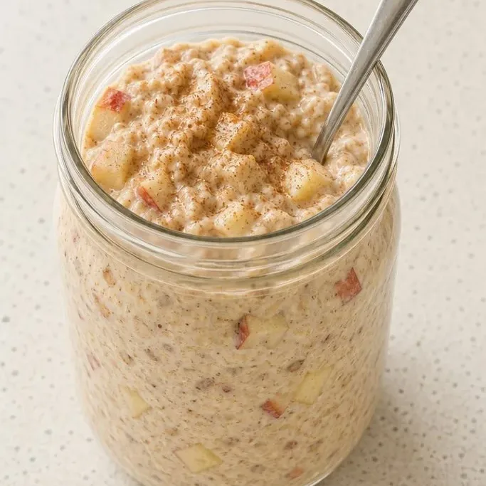 Apple Pie Overnight Oats