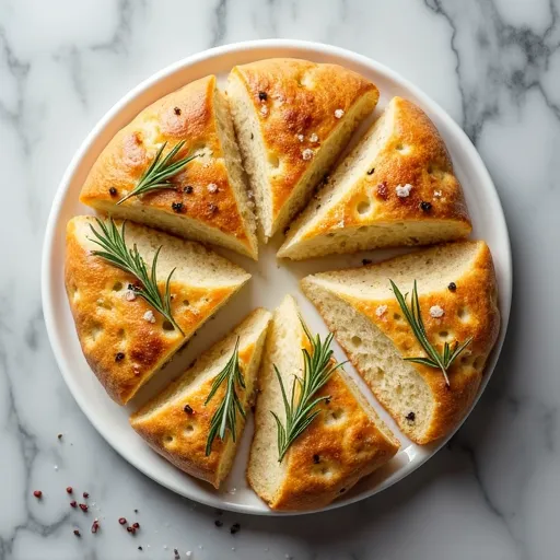 Artisanal Rosemary Garlic Focaccia Toast