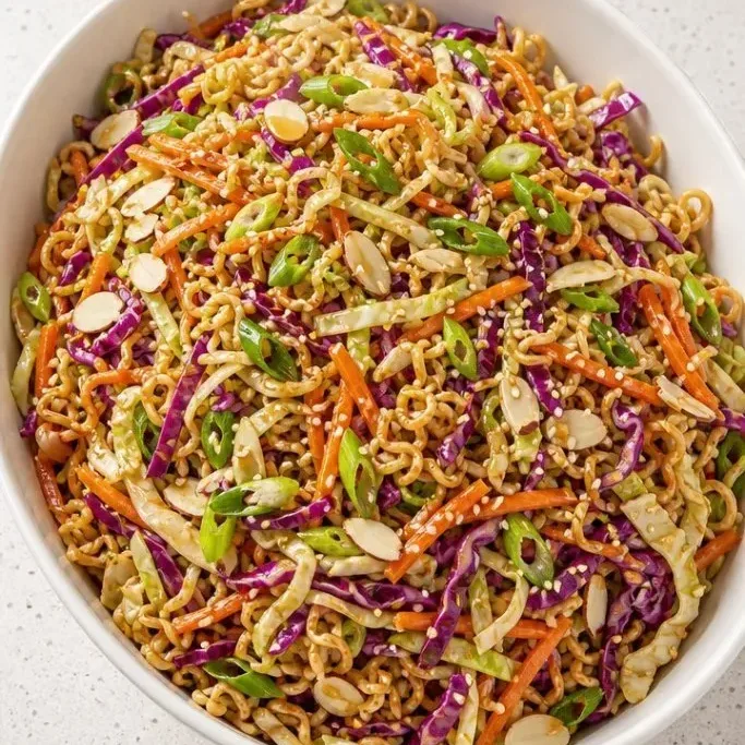 Asian Ramen Noodle Salad