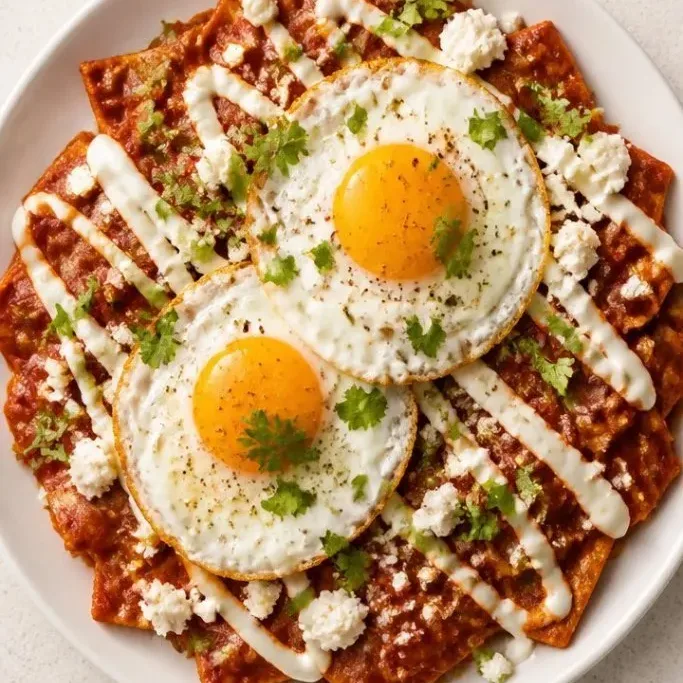 Crispy 20-Minute Authentic Mexican Chilaquiles Authentic Mexican Chilaquiles