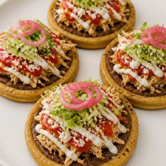 Authentic Mexican Sopes: Crispy Fried Masa Cakes Authentic Mexican Sopes