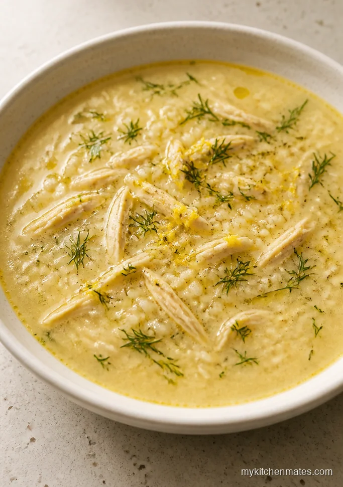 Avgolemono Chicken Soup