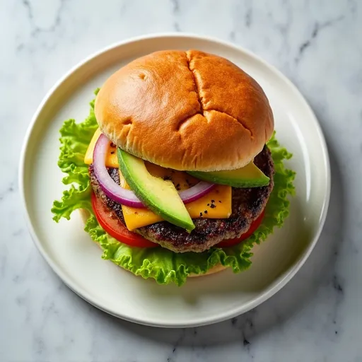 Avocado California Style Burger