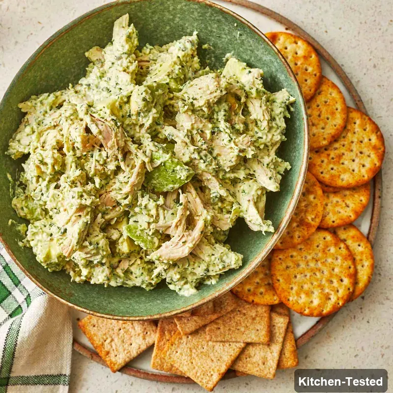 Fresh Herb Avocado Chicken Salad avocado chicken salad