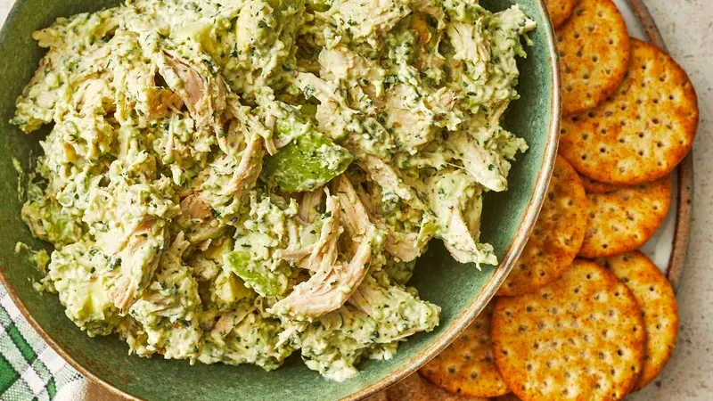 Fresh Herb Avocado Chicken Salad Food photo of Avocado Chicken Salad