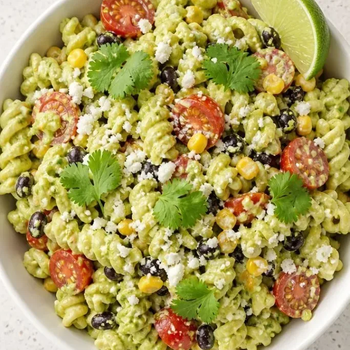 15-Minute Creamy Avocado Pasta Salad Avocado Pasta Salad