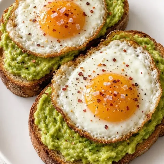 Avocado Toast With Egg