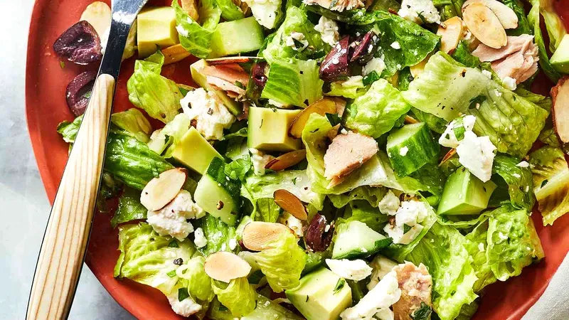 Fresh and Delicious Avocado Tuna Salad Food photo of Avocado Tuna Salad