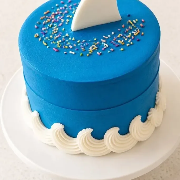 Baby Shark Birthday Cake