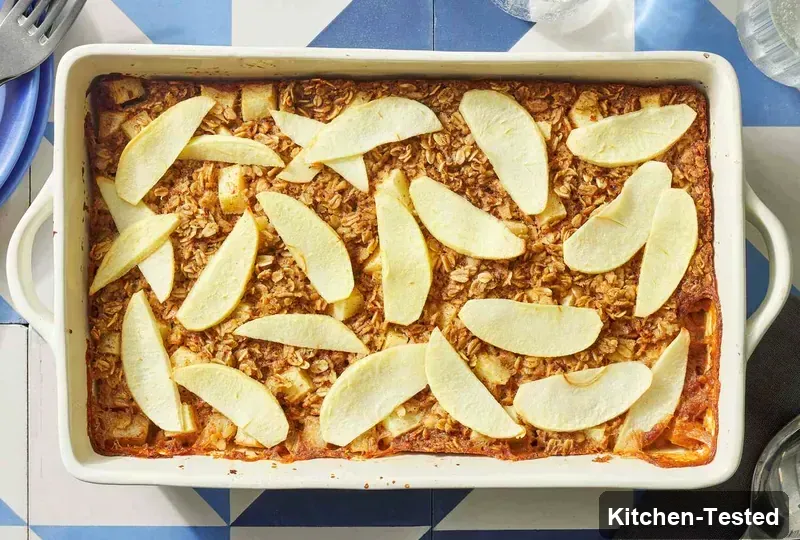 Baked Apple Oatmeal baked apple oatmeal