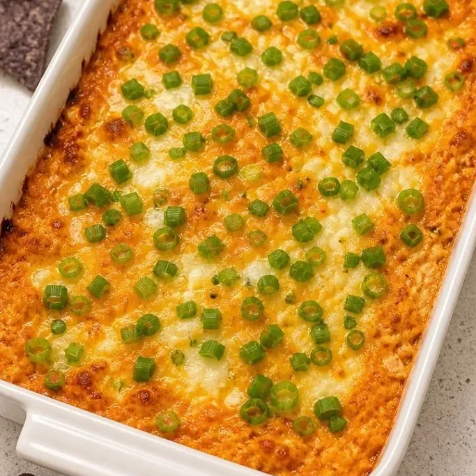Baked Buffalo Chicken Dip