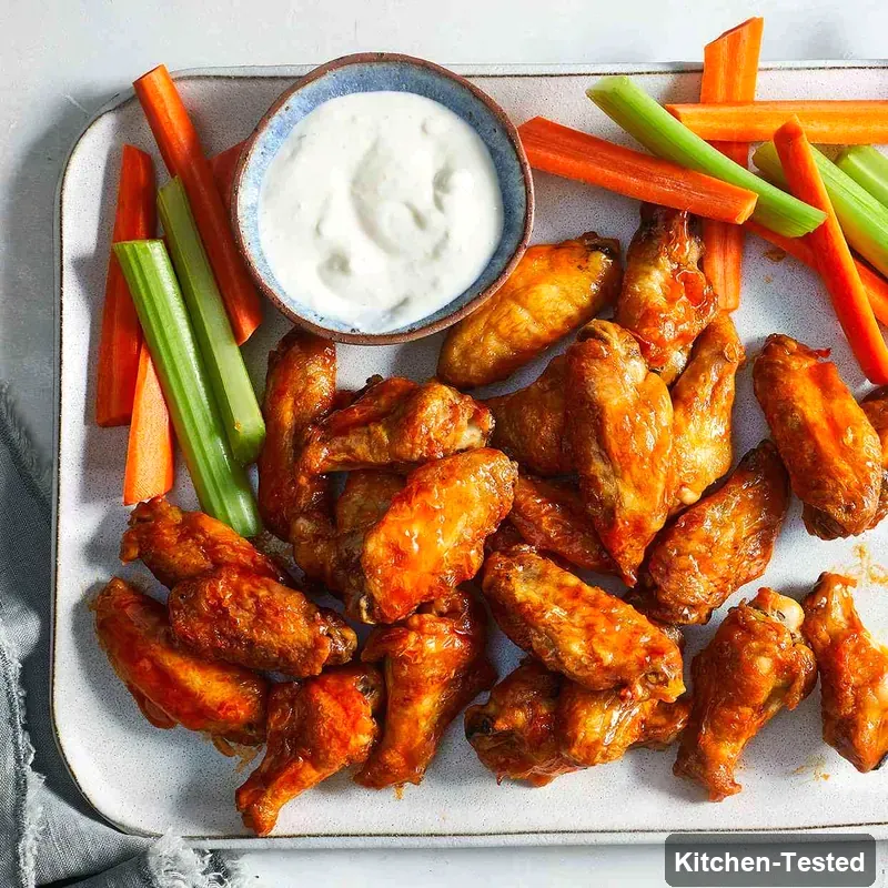 Baked Buffalo Chicken Wings baked buffalo chicken wings