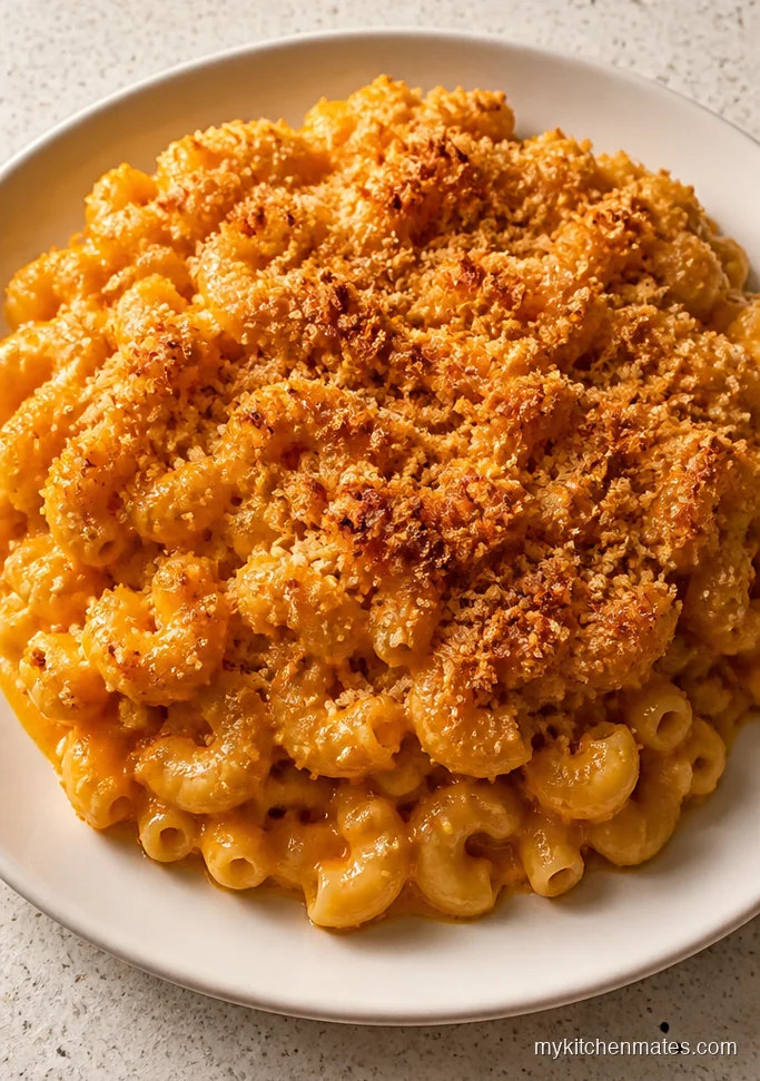 Baked Butternut Squash Mac and Cheese