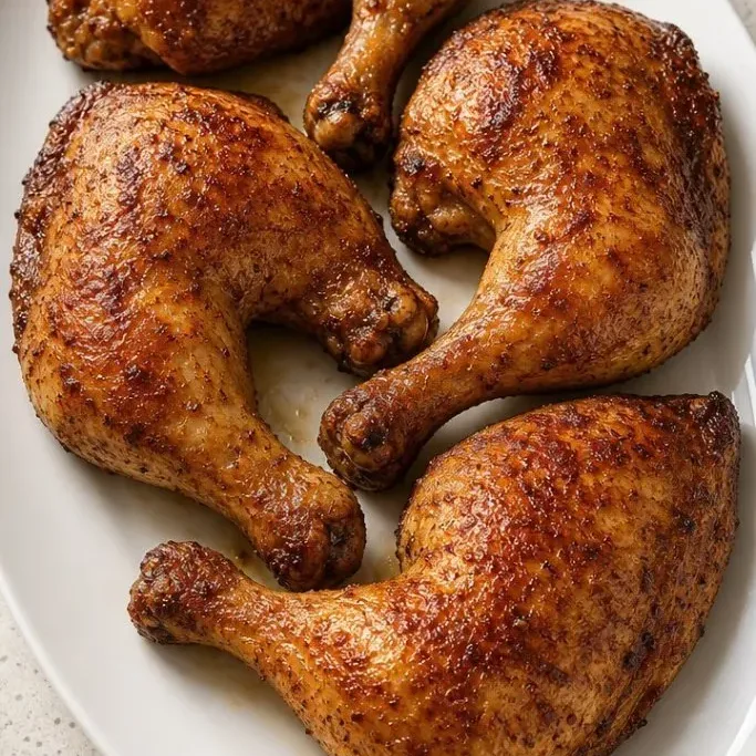 Baked Chicken Leg Quarters