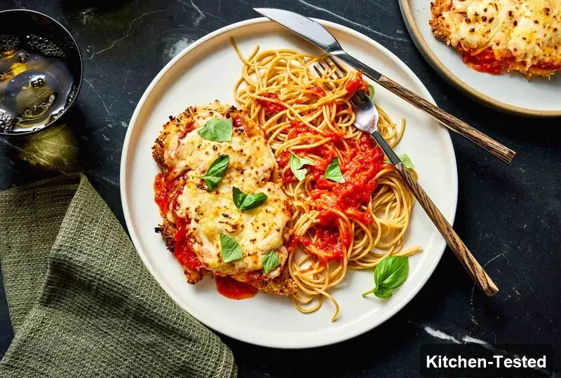 Baked Chicken Parmesan baked chicken parmesan