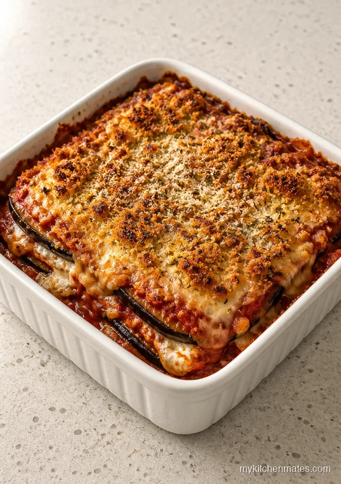 Baked Eggplant Parmesan Casserole