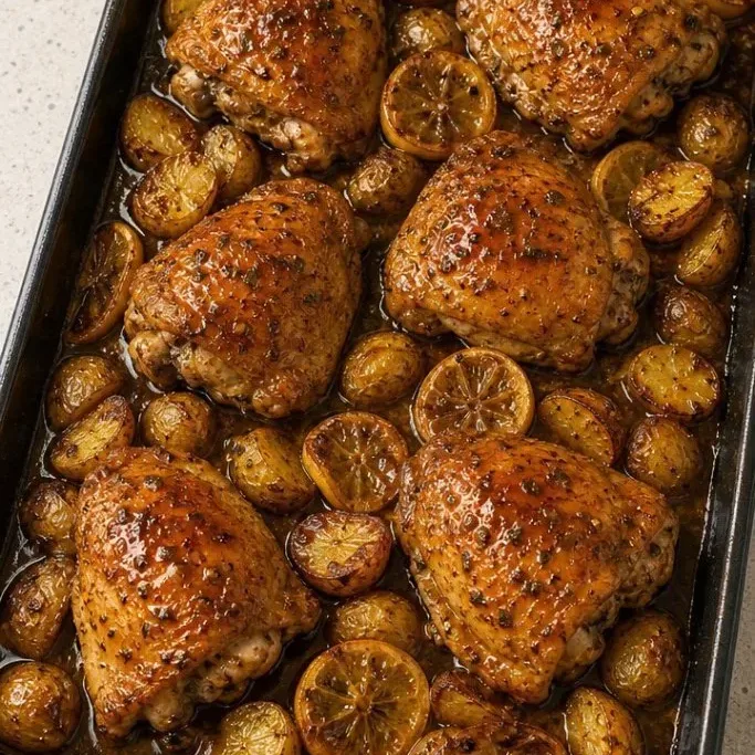 Baked Greek Lemon Chicken