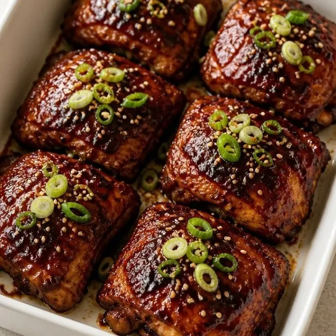 Baked Honey Garlic Chicken