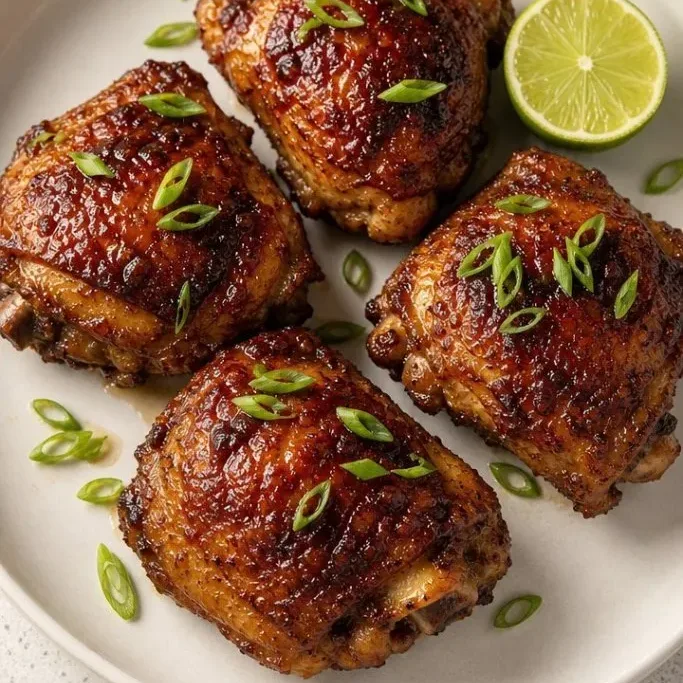 Easy Oven-Baked Jerk Chicken (Sticky and Spicy) Baked Jerk Chicken