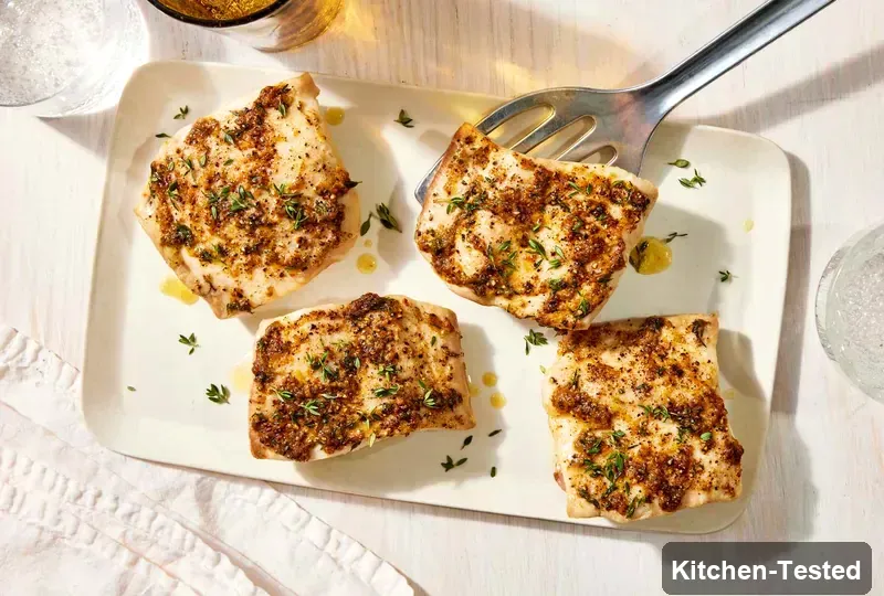 Baked Mahi-Mahi with Garlic-Herb Butter baked mahi mahi with garlic herb butter