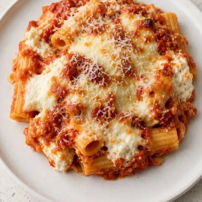 Baked Pasta with Ricotta