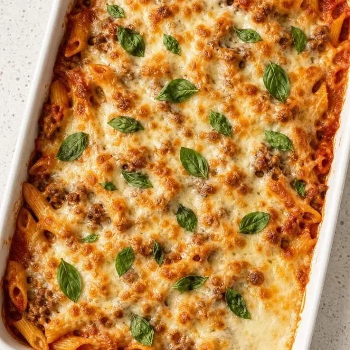 Cheesy Baked Penne Pasta with Sausage and Ricotta Baked Penne Pasta