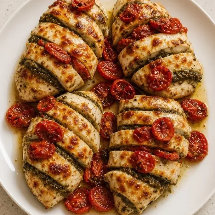 Baked Pesto Chicken