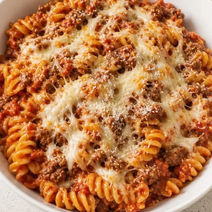 Baked Rotini Pasta