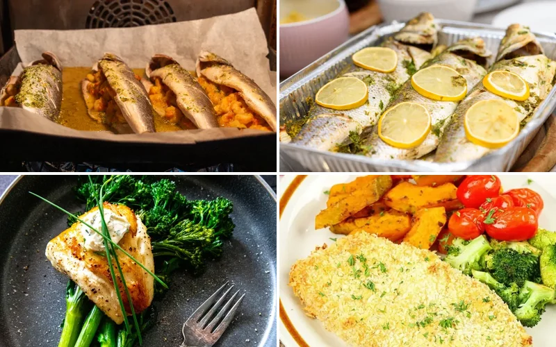 8 Foolproof Baked Sea Bass Recipes That Actually Turn Out Perfect baked-sea-bass-recipes collage