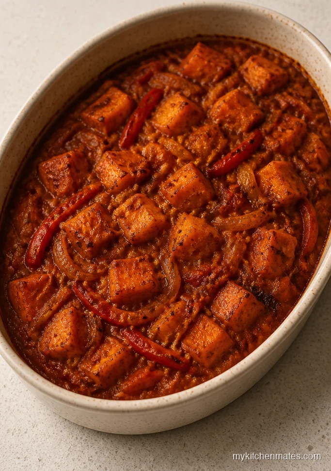 Baked Sweet Potato Curry Casserole