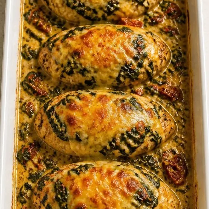 Baked Tuscan Chicken