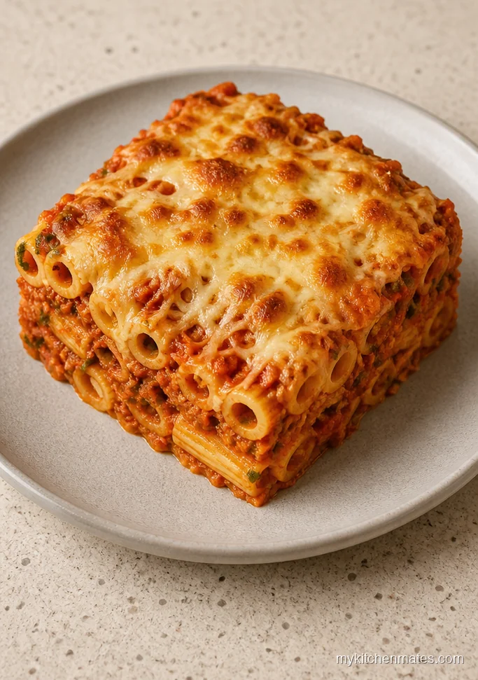 Baked Ziti with Hidden Veggies