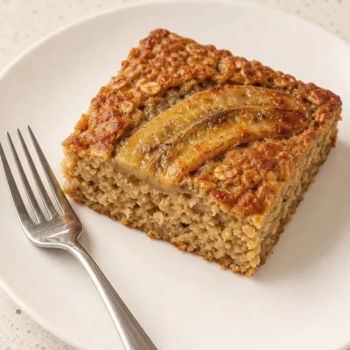 Banana Bread Baked Oats
