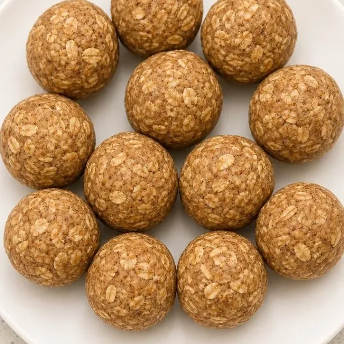 No-Bake Banana Bread Protein Balls Banana Bread Protein Balls