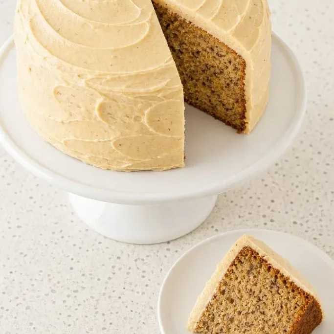 Banana Cake With Brown Butter Frosting