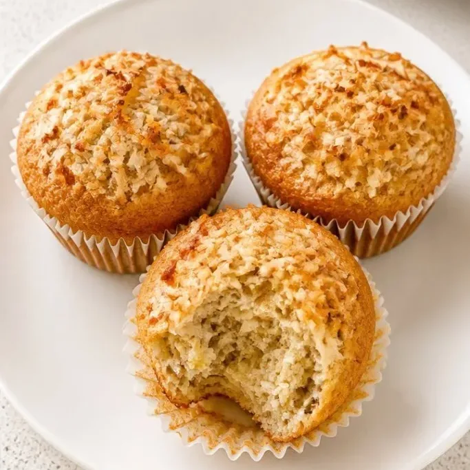 Banana Coconut Muffins