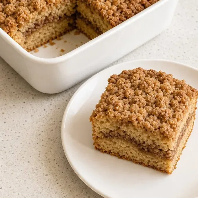One-Bowl Banana Coffee Cake with Cinnamon Streusel Banana Coffee Cake