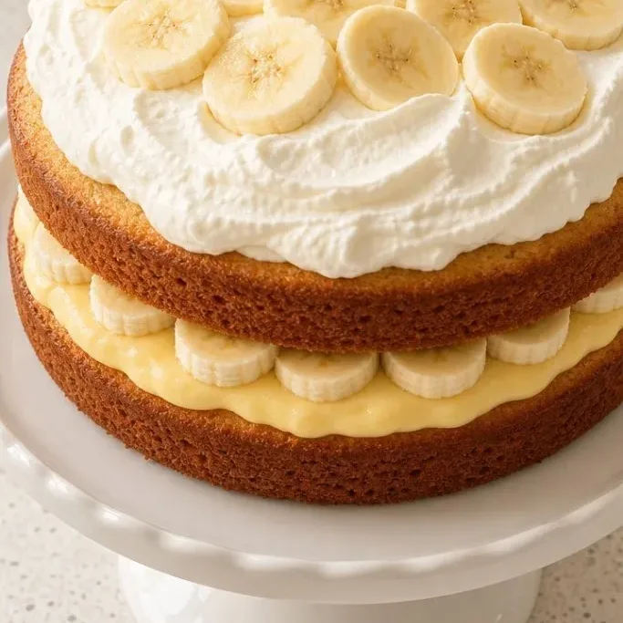 Banana Cream Cake