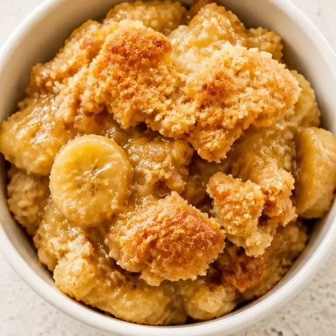 5-Ingredient Banana Dump Cake Banana Dump Cake