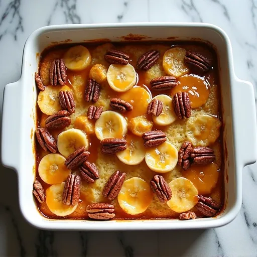 Banana Foster Bread Pudding