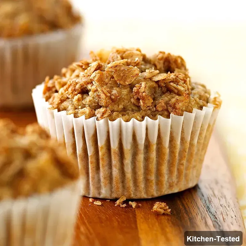 Banana-Oat Muffins banana oat muffins