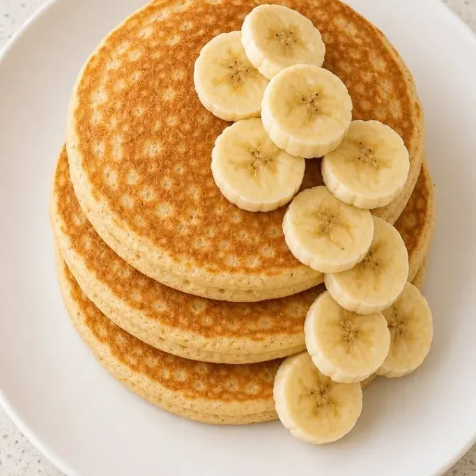 Quick And Easy Banana Oatmeal Pancakes Banana Oatmeal Pancakes