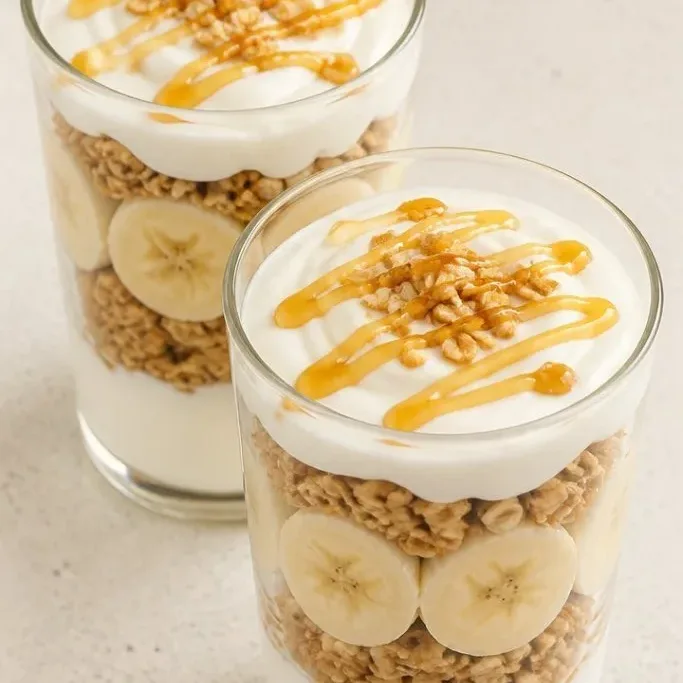 Banana Parfait Cups